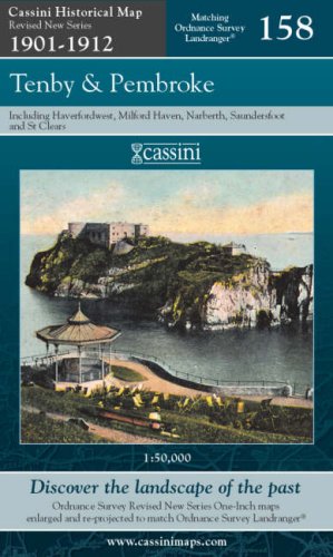 Imagen de archivo de Tenby and Pembroke: Sheet 158 (Cassini Revised New Series Historical Map) a la venta por WorldofBooks