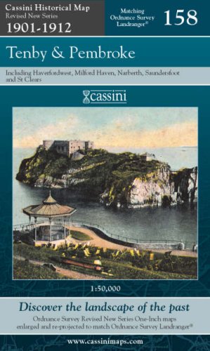 Stock image for Tenby and Pembroke: Sheet 158 (Cassini Revised New Series Historical Map) for sale by WorldofBooks