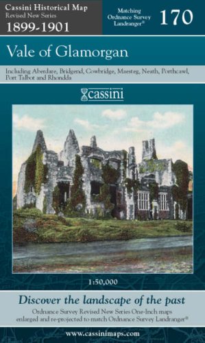 Imagen de archivo de Vale of Glamorgan (Cassini Revised New Series Historical Map) a la venta por WorldofBooks