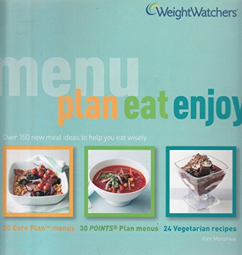 Imagen de archivo de Weightwatchers: Menu Plan Eat Enjoy a la venta por WorldofBooks