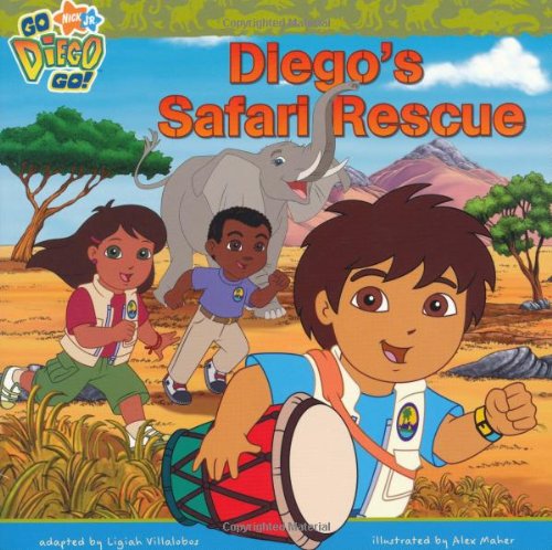 Beispielbild fr Diego's Safari Rescue (Go Diego Go! Nick Jr) zum Verkauf von WorldofBooks