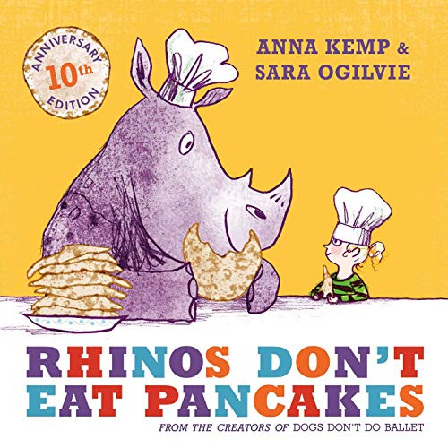 Beispielbild fr Rhinos Don't Eat Pancakes zum Verkauf von WorldofBooks