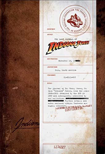 Stock image for The Lost Journal of Indiana Jones for sale by WorldofBooks