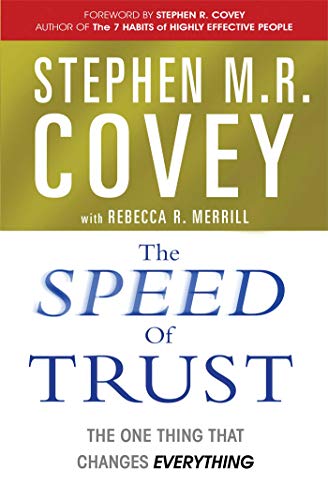 Beispielbild fr The Speed of Trust zum Verkauf von Blackwell's