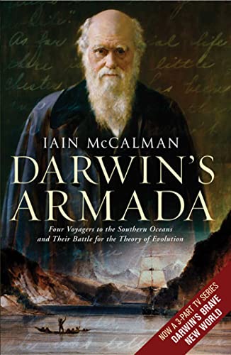 Stock image for Darwin's Armada: Four Voyagers to the Southern Oceans and Their Battle for the Theory of Evolution for sale by WorldofBooks