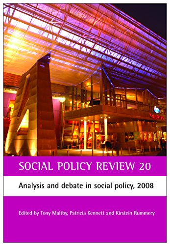 9781847420763: Social Policy Review: Analysis and Debate in Social Policy, 2008 (Social Policy Review Series)