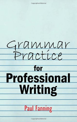 9781847485786: Grammar Practice for Professional Writing