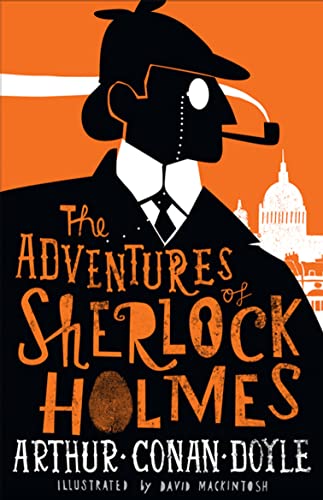 Imagen de archivo de The Adventures of Sherlock Holmes: Illustrated by David Mackintosh (Alma Junior Classics): Arthur Conan Doyle. a la venta por WorldofBooks