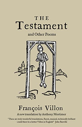 Beispielbild fr The Testament and Other Poems: New Translation zum Verkauf von Blackwell's