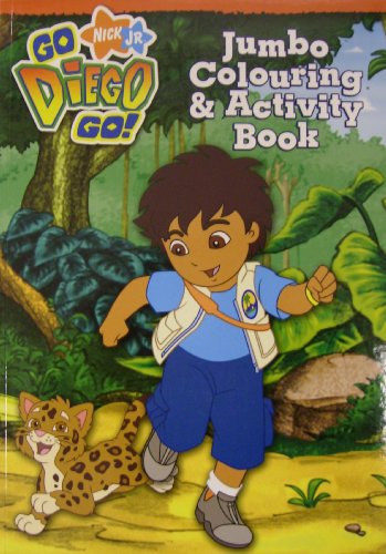 Stock image for Nick Jr Go Diego Go: Jumbo Colouring & Activity Book for sale by WorldofBooks