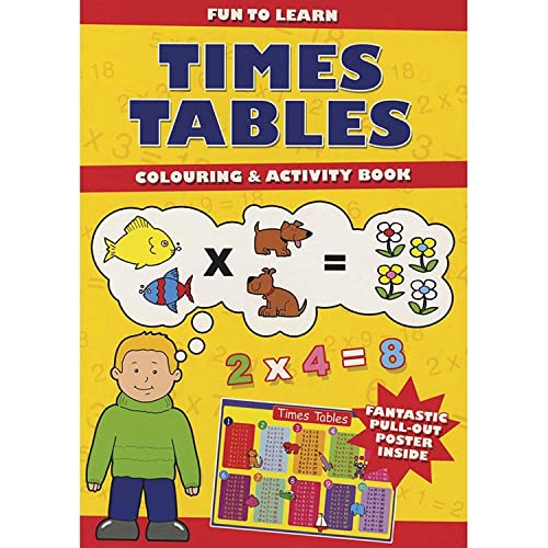 Beispielbild fr Time Tables Colouring & Activity Books zum Verkauf von WorldofBooks