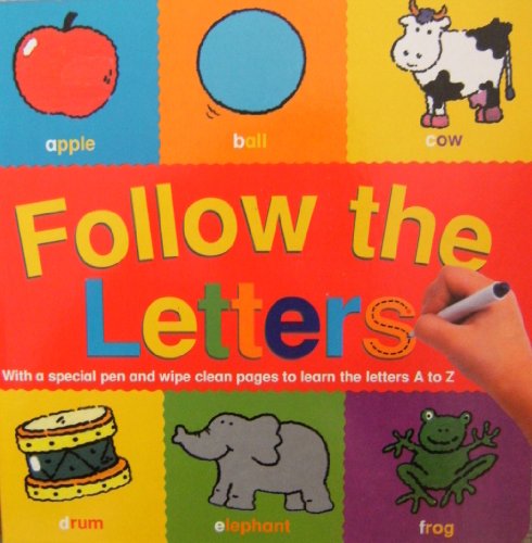 Beispielbild fr Follow The Letters - A wipe Clean Learning Book zum Verkauf von AwesomeBooks