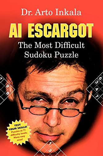Imagen de archivo de AI Escargot - The Most Difficult Sudoku Puzzle a la venta por Chiron Media
