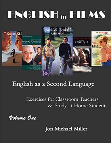 Beispielbild fr ENGLISH in FILMS English as a Second Language Exercises for Teachers StudyatHome Students, Vol 1 zum Verkauf von PBShop.store US