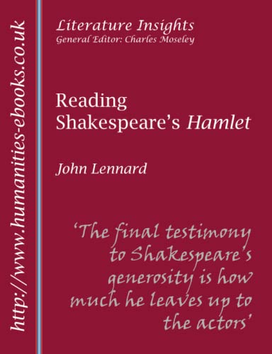 Stock image for Reading Shakespeare's Hamlet (Humanities Insights) for sale by Lucky's Textbooks
