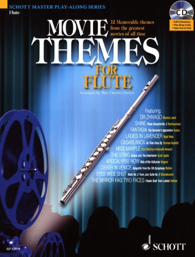 Beispielbild fr Movie Themes for Flute: 12 Memorable Themes from the Greatest Movies of All Time (Schott Master Play-along Series) zum Verkauf von WorldofBooks