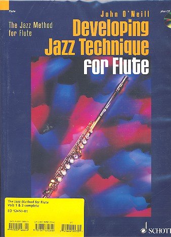 9781847610300: Jazz method and developing jazz technique -flute flute traversiere +cd
