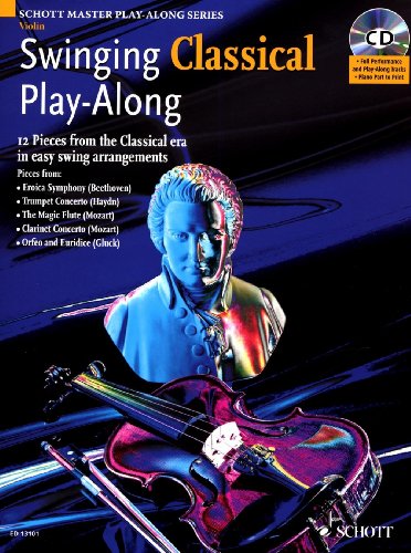 cd Swinging classical play-along clarinette