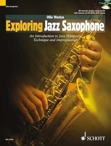 9781847610867: Exploring Jazz Saxophone: An Introduction to Jazz Harmony, Technique and Improv