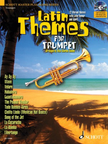 9781847611277: Latin themes for trumpet trompette +cd