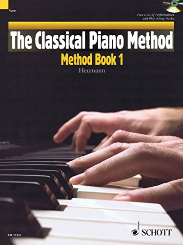 9781847612359: Classical piano method 1 piano +cd: Method Book 1