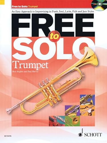 Imagen de archivo de FREE TO SOLO FOR TRUMPET BOOK/CD Format: Paperback a la venta por INDOO