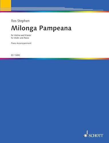 9781847613622: Milonga pampeana violon