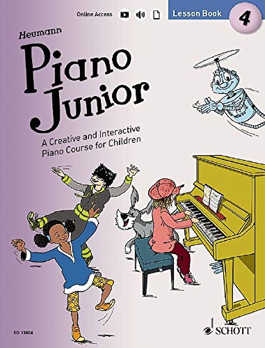 Stock image for Piano Junior: Lesson Book 4 Vol. 4 for sale by Reuseabook