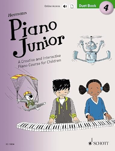 9781847614841: Piano Junior: A Creative and Interactive Piano Course for Children; Includes Online Access (Piano Junior Duet)