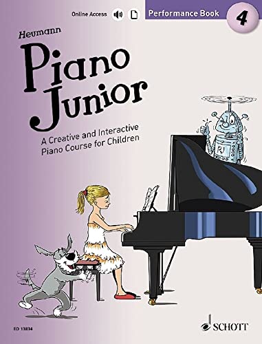 Beispielbild fr Piano Junior Performance Book 4 Vol 4 zum Verkauf von GreatBookPrices