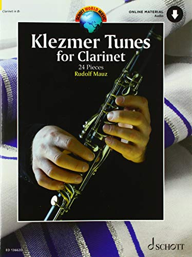 9781847615039: Klezmer Tunes for Clarinet: 24 Pieces. Klarinette und Klavier.