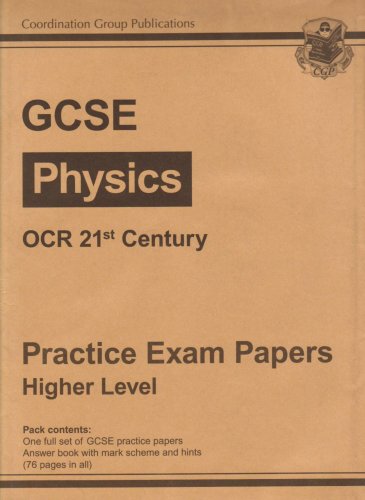 9781847620262: GCSE Physics OCR 21st Century Practice Papers - Higher