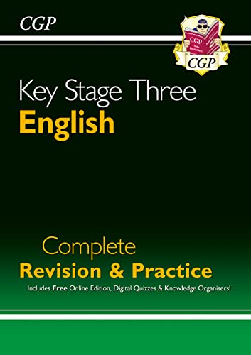 9781847621566: New KS3 English Complete Revision & Practice (with Online Edition, Quizzes and Knowledge Organisers) (CGP KS3 Revision & Practice)
