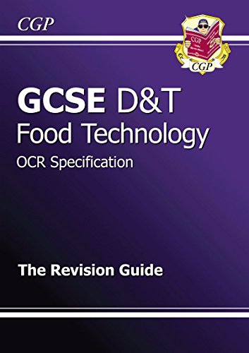 Beispielbild fr GCSE Design & Technology Food Technology OCR Revision Guide (A*-G course) zum Verkauf von WorldofBooks