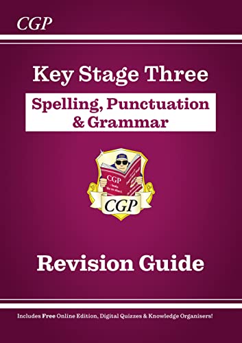 9781847624079: New KS3 Spelling, Punctuation & Grammar Revision Guide (with Online Edition & Quizzes): for Years 7, 8 and 9