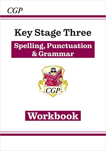 Stock image for New KS3 Spelling, Punctuation & Grammar Workbook (answers sold separately): for Years 7, 8 and 9 (CGP KS3 Workbooks) for sale by WorldofBooks