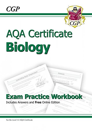 Beispielbild fr AQA Certificate Biology Exam Practice Workbook (with answers & online edition) (A*-G course) zum Verkauf von WorldofBooks