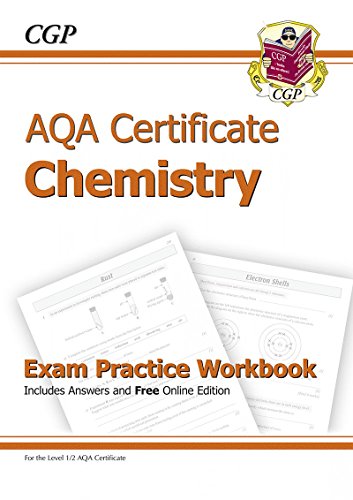 Imagen de archivo de AQA Certificate Chemistry Exam Practice Workbook (with answers & online edition) (A*-G course) a la venta por WorldofBooks