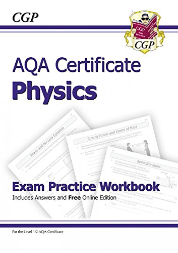 Beispielbild fr AQA Certificate Physics Exam Practice Workbook (with answers & online edition) (A*-G course) zum Verkauf von WorldofBooks