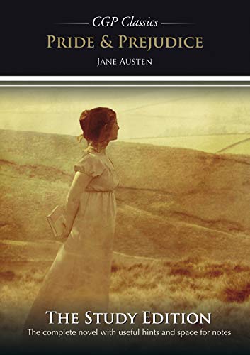 9781847624819: Pride and Prejudice by Jane Austen Study Edition: ideal for catch-up and the 2022 and 2023 exams (CGP GCSE English 9-1 Revision)