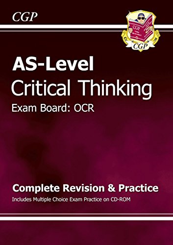 Imagen de archivo de AS-Level Critical Thinking OCR Complete Revision and Practice Inc Exam Practice CD a la venta por Better World Books Ltd