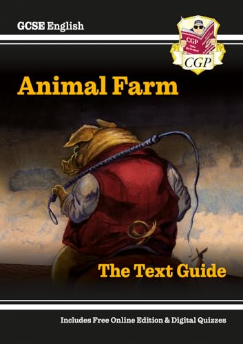 Stock image for GCSE English Text Guide - Animal Farm (Text Guides) (CGP GCSE English 9-1 Revision) for sale by AwesomeBooks