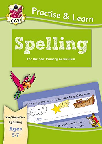 Beispielbild fr New Practise & Learn: Spelling for Ages 5-7 (CGP Home Learning) zum Verkauf von WorldofBooks