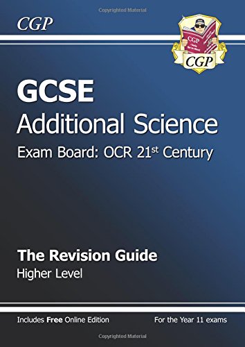 Stock image for GCSE Additional Science OCR 21st Century Revision Guide - Higher (with online edition) (A*-G course) for sale by WorldofBooks