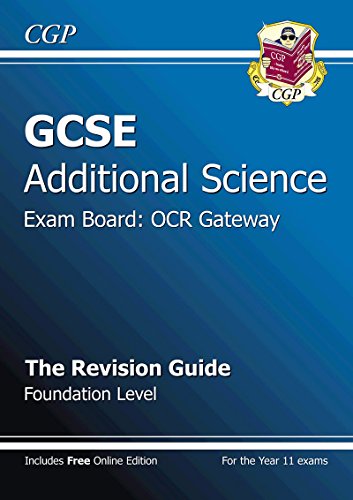 9781847627537: GCSE Additional Science OCR Gateway Revision Guide - Foundat