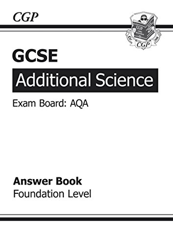 Beispielbild fr GCSE Additional Science AQA Answers (for Workbook) - Foundation zum Verkauf von AwesomeBooks