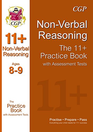 9781847628336: 11+ Non-Verbal Reasoning Practice Book with Assessment Tests Ages 8-9 (GL & Other Test Providers) (CGP 11+ GL)
