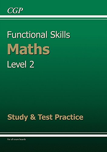 9781847628725: Functional Skills Maths Level 2 - Study & Test Practice