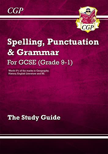 9781847628916: GCSE Spelling, Punctuation and Grammar Study Guide (CGP GCSE SP&G)