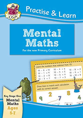 Beispielbild fr New Practise & Learn: Mental Maths for Ages 5-7 (CGP Home Learning) zum Verkauf von WorldofBooks